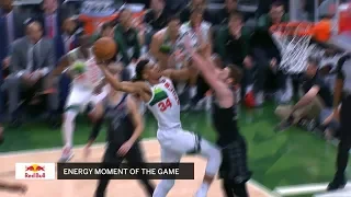 Giannis Antetokounmpo DESTROYS Jon Leuer - Pistons vs Bucks | January 1, 2019 | 2018-19 NBA Season