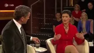 Das Streitgespräch: Sahra Wagenknecht vs. Markus Lanz und Jörges 16.01.2014 - Bananenrepublik