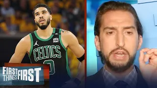 Jayson Tatum gets a letter-grade for his performance in Celtics' Game 5 loss | FIRST THINGS FIRST