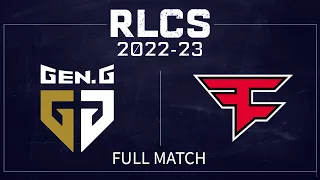 GENG vs FaZe | RLCS 2022-23 Winter: North America Regional 3 | 4 March 2023