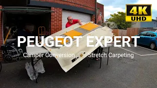 Peugeot Expert Conversion - Carpet lining