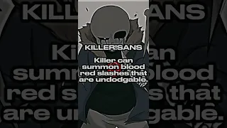 Insanity!Sans VS Killer!Sans