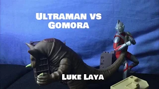 Ultraman vs Gomora | Ultraman Stop Motion | LJPL Animation