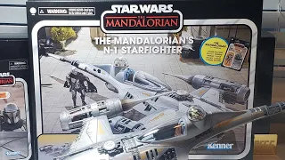 Star Wars Vintage Collection The Mandalorian's N-1 Starfighter action figure review!!!