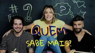 Quem sabe mais? Bruno Gagliasso X Luca Baldacconi | GIOH