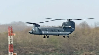 HIGH SPEED Low Pass Chinook D-892, RNeth.AF at Eindhoven