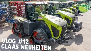 CLAAS XERION Traktor auf Kette | CLAAS Agritechnica Neuheiten | VLOG #12