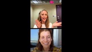 Kate Walsh and Kim Raver LIVE, Talks Grey’s Anatomy, BTS Interactions & Directing (April 2nd, 2023)