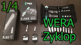 Wera Zyklop 1/4 обзор трещотки и головок и бит к ней