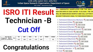 ISRO URSC Technician B Result Declared|| IRSO URSC Cut Off Jaari