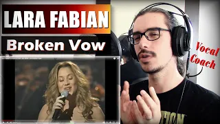 LARA FABIAN "Broken Vow" // REACTION & ANALYSIS by Vocal Coach (ITA)