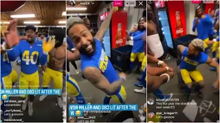 Odell Beckham Jr. & Rams ARE GOING INSANE After BEATING Bucs 😳