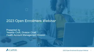 2023 Open Health Enrollment Webinar