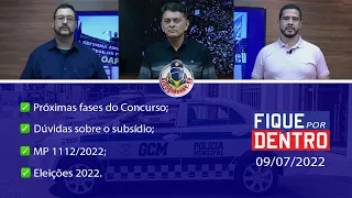 FIQUE POR DENTRO | SINDGUARDAS-SP | PROGRAMA 182 (09/07/2022)