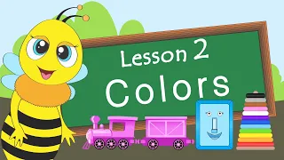 Colors. Lesson 2. Educational video for children (Early childhood development).