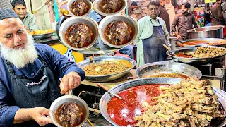 Sufi Siri Paye Beef Nihari Khoye Waly Mutton Chanay Kartarpura Food Street Pakistani Food