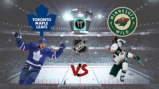 Feb 24 2022 - TORONTO MAPLE LEAFS vs. MINNESOTA WILD