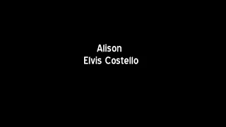 Elvis Costello   Alison