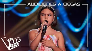 Isabella Rivillas - Soy rebelde | Blind auditions | The Voice Kids Spain 2024