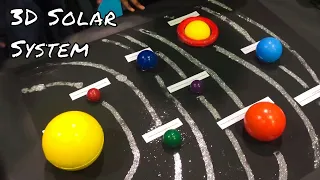 How to make 3D Solar System Project for Kids