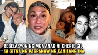 NAKAKAIYAK Mensahe ng MGA ANAK ni Cherie Gil sa MAAGANG PAGPANAW ng kanilang Ina!!