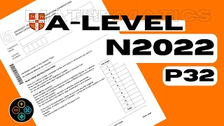 A Level Pure Math November 2022 Paper 33 9709/33