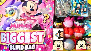 ASMR BIGGEST Minnie Mouse unboxing super satisfying BLIND BAG MYSTERY surprises