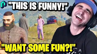 Summit1g Reacts to FUNNY GTA RP Clips & Fails in NoPixel!