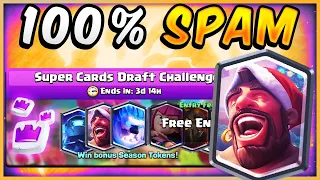 SUPER CARDS DRAFT CHALLENGE in CLASH ROYALE!