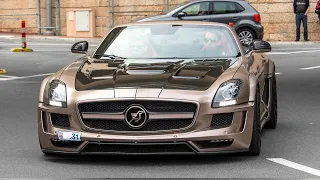 A collection of MERCEDES-BENZ SLS AMG in Monaco | 2021 4K