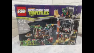 Lego 79103 Teenage Mutant Ninja Turtles Turtle Lair Attack 100% Complete Boxed