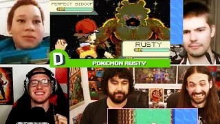 Pokemon Rusty The Complete Journey (EVERY EPISODE) REACTIONS MASHUP