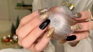 ASMR * Christmas Ornaments! * Tapping & Scratching * No Talking * ASMRVilla