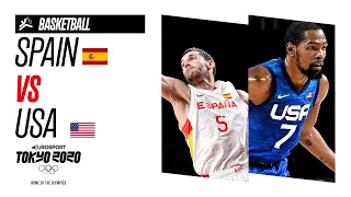 SPAIN vs USA | Basketball - Highlights | Olympic Games - Tokyo 2020