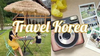 Korea Travel Vlog, Garden Bakery Cafe | How i use Instax Square SQ6 + photos
