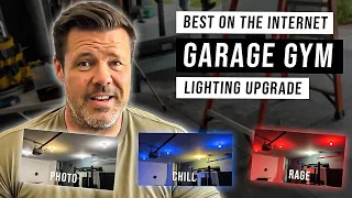 Best GARAGE Gym Light UPGRADE on the Internet | Best for Pictures and Posing | Instantly LOOK BETTER