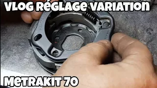 VLoG Metrakit réglage variation