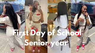 GRWM: FIRST DAY OF SCHOOL *senior year* || adorellaya tv