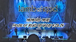 Lamb of God- Memento Mori (House of Blues Las Vegas 4.28.24)