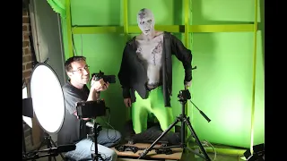 Greenscreen BTS footage - Alien Outbreak Remastered.