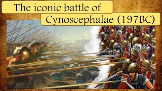 Battle of Cynoscephalae (197 BC): Roman legion against Macedonian phalanx.