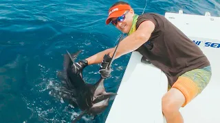 Fishing for GIANT SAILFISH in Costa Rica!