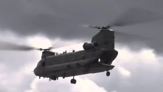 Amazing Chinook Display - Yeovilton Air Day 2015