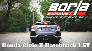 Borla Exhaust for the 2017-2021 Honda Civic Hatchback 1.5T