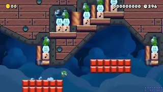 Super Mario Maker 2 | ♪ Beep Block Skyway Remix ♪ | level by Me