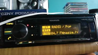 Nasze Radio Sieradz na 104,7 FM z Sieradz *Elewator* na KENWOOD KDC-BT73DAB  w Zgierzu - 11.12.2020