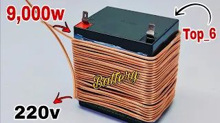 Top_6 Best generator in the world 🌍 use powerful magnets