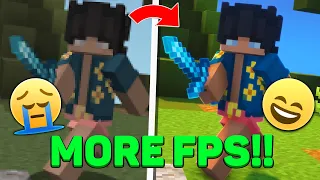 How to INCREASE Your FPS In Minecraft Bedrock 2023 - UNLIMITED FPS (PC Optimizations)