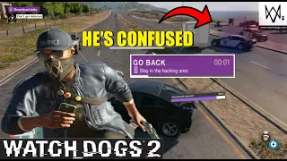 Watch dogs 2 | Crazy hacking invasion 2023 ( Extra a Police chase )