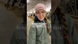 Evening Dairy Chores with Robot Milkers